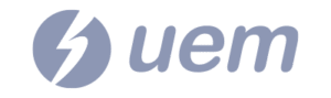 Logo simple et élégant en bleu